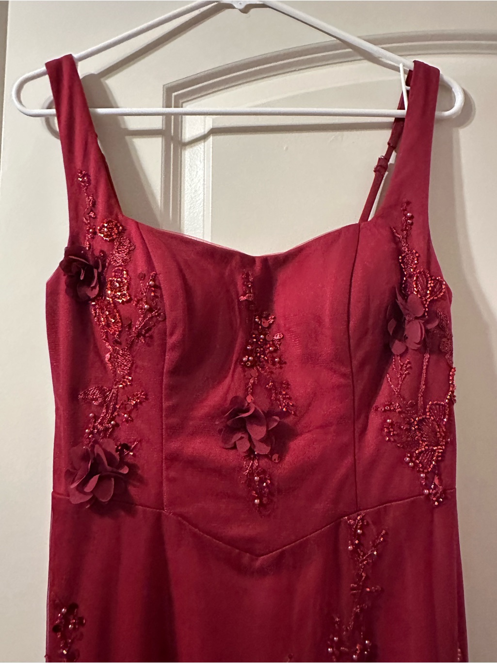 Azazie Zarelle Wine Midi Dress